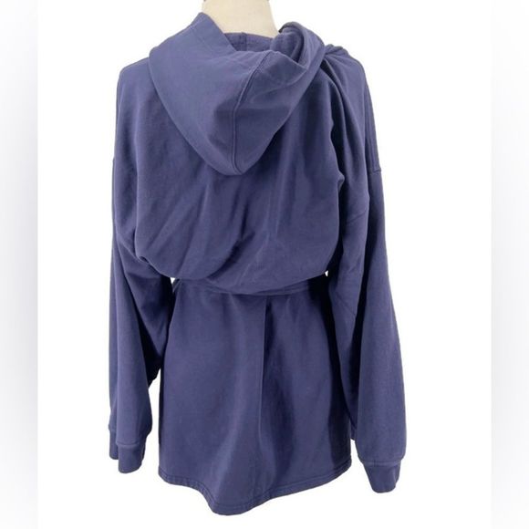 Savage x Fenty Forever Savage Short Robe Navy Sz M/L - Picture 3 of 7